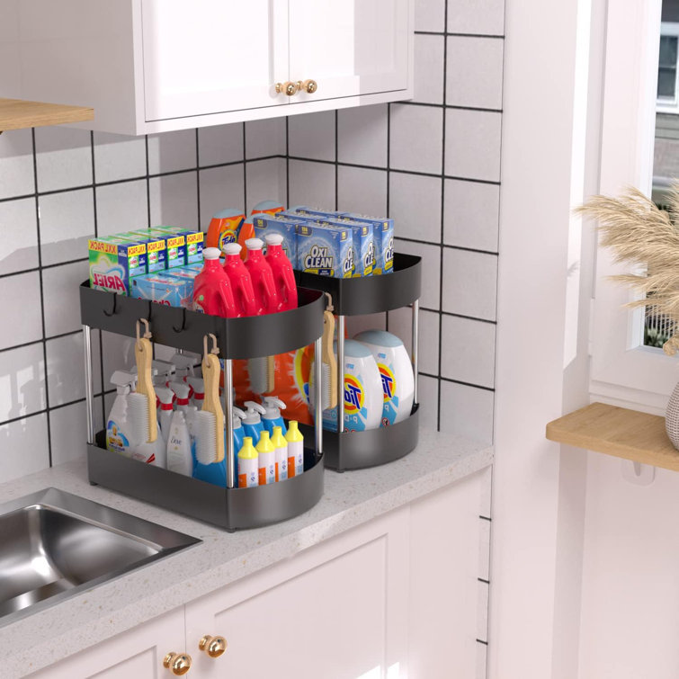 Duhome Stainless Steel Under Sink Organizer Wayfair